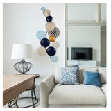 Atelier Del Sofa zidna dekoracija Bronte, 90x42 cm 0.8 mm, Šarena | Eponuda.com