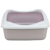 WC posoda za mačke 37x15x48 cm roza