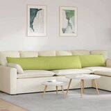 vidaXL Blazine za kavč 2 pcs Svetlo zelena 200 x 40 cm blago | Shoptok.si