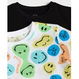 Sinsay SmileyWorld® set od 2 pamučnih majica s kratkim rukavima | shoptok.hr