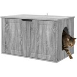  Mačja Kuća Siva Sonoma 85 x 55 x 50,5 cm Konstruirano drvo | shoptok.hr