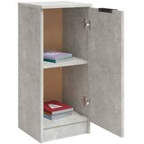  Komoda siva boja betona 30 x 30 x 70 cm od konstruiranog drva | shoptok.hr