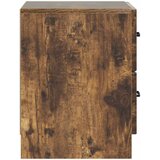  Noćni ormar s ladicama 2 pcs Dimljeni hrast 43 x 34,5 x 44,5 cm | shoptok.hr