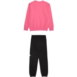Adidas Športna trenirka svetlo roza / črna / bela | Shoptok.si