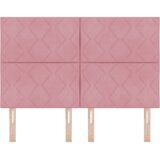  Uzglavlje Ružičasta 144 cm Baršun | shoptok.hr