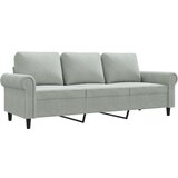 Maison Chic kavč - Sofa - Kanape svetlo siv 180 cm žamet, (21726575) Cene