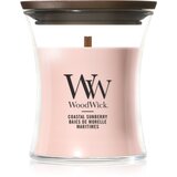 WoodWick Coastal Sunberry dišeča sveča z lesenim stenjem 85 g | Shoptok.si