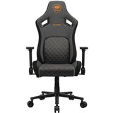 COUGAR GAMING COUGAR DEFENSOR Gold F Gaming chair, Gray cene
