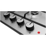 Hansa kuhalna plošča BHMI611302, kombinirana, 3 plin + 1 elektrika, inox, lito železo | Shoptok.si