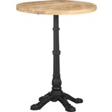 vidaXL Bistro miza Ø 60x76 cm robusten mangov les Cene