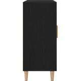  Kreveta Crni hrast 90 x 34 x 80 cm Konstruirano drvo | shoptok.hr