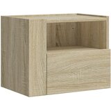  Zidni noćni ormarići 2 kom boja hrasta sonome 45x30x35 cm | shoptok.hr