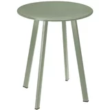 ProGarden vanjski bočni stolić 40 x 49 cm mat zeleni