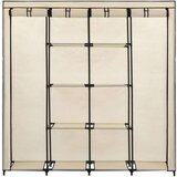  Ormar s 4 odjeljka krem 175 x 45 x 170 cm | shoptok.hr