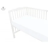 Pamučna plahta s elastičnom trakom 120x60 cm - White