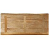 Stolna ploča sa živi rub 100x40x2,5cm masivno grubo drvo manga | shoptok.hr