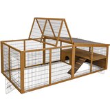 Kerbl Pet ograda za kućne ljubimce, s plastičnim krovom i barijerom - D 220 x Š 115 x V 75 cm | shoptok.hr