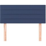  Uzglavlje plavo 100x5x78/88 cm od tkanine | shoptok.hr