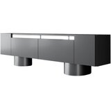 Hanah home tv polica bohem anthracite silver