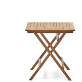 Kave Home Vrtna miza iz masivne akacije 70x70 cm Sadirar – | Shoptok.si