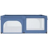  Dječja ogradica za igru s 2 vrata svjetloplava tkanina Oxford | shoptok.hr