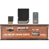Sal Retro radio + BT brezžični zvočnik, 4v1, FM, MP3, AUX - RRT3 | Shoptok.si