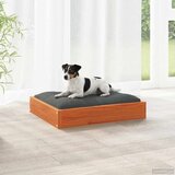  Ležišče za psa Voskast rjav 51,5 x 44 x 9 cm Masivno borovo les, (5000239214) | Shoptok.si