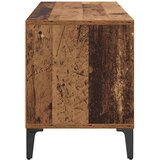 TV ormar Staro drvo 100 x 34,5 x 44,5 cm Obrađeno drvo i čelik | shoptok.hr