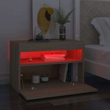  Noćni ormarić s LED svjetlima 2 kom boja hrasta 60 x 35 x 40 cm | shoptok.hr