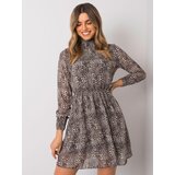 RUE PARIS Dress-WN-SK-18951-1.40X-black-beige | shoptok.hr