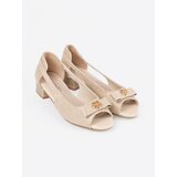 GOODIN Gold open-toe shoes | Shoptok.si