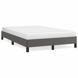 Maison Chic Posteljni okvir - Dvoposteljna postelja - Zakonska postelja siv 120x200 cm umetno usnje-J14971, (21771877) | Shoptok.si