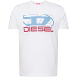 Diesel Majica 'T-DIEGOR-K74' modra / rdeča / bela
