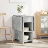  Blagovaonski stol 115 x 70 x 75 cm Konstruirano drvo - Betonska siva | shoptok.hr