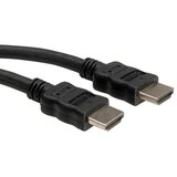 Roline HDMI priključni kabel HDMI A utikač 15.00 m crna 11.04.5577 sa zaštitom HDMI kabel Cijene