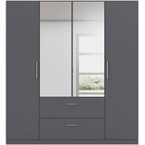home24 OMARA S KLASIČNIMI VRATI, siva | Shoptok.si