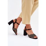 Boto Women's Heeled Sandals Black Almera | ePonuda.com