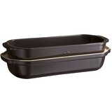 Emile henry pravokotni pekač kruha s pokrovom Fusain 795503 4,5L | Shoptok.si