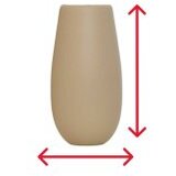 WALLXPERT vaza roll short beige | ePonuda.com