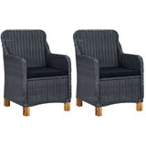  3-dijelni vrtni blagovaonski set tamnosivi | shoptok.hr
