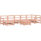 vidaXL 8-dijelni set vrtnih sofa od masivnog drva duglazije Cijene