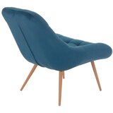 Livetastic XXL FOTELJ, modra, naravne barve tekstil | Shoptok.si