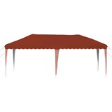  Rastezljivi šator za zabave 575 x 290 x 245 cm Terakota | shoptok.hr