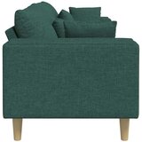 SOFA s jastukom Tamnozelena 250 x 77 x 76 cm tkanina | shoptok.hr