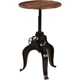 Barska barski stol od masivnog obnovljenog drva 60 x (76 - 110) cm | shoptok.hr