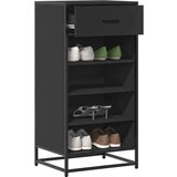 vidaXL Stalak za cipele crni 48x38x97,5 cm izrađeno drvo | shoptok.hr