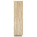  Visoka komoda Hrast sonoma 79x41x151 cm Konstruirano drvo - Hrast sonoma | shoptok.hr