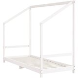  Okvir za dječji krevet bijeli 2x(80x200) cm od masivne borovine | Eponuda.ba