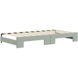  Dnevni krevet na razvlačenje svjetlosivi 90 x 190 cm baršunasti | shoptok.hr