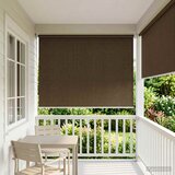  Vanjska roleta 90% blokada UV zraka Smeđa 80 x 230 cm HDPE | shoptok.hr